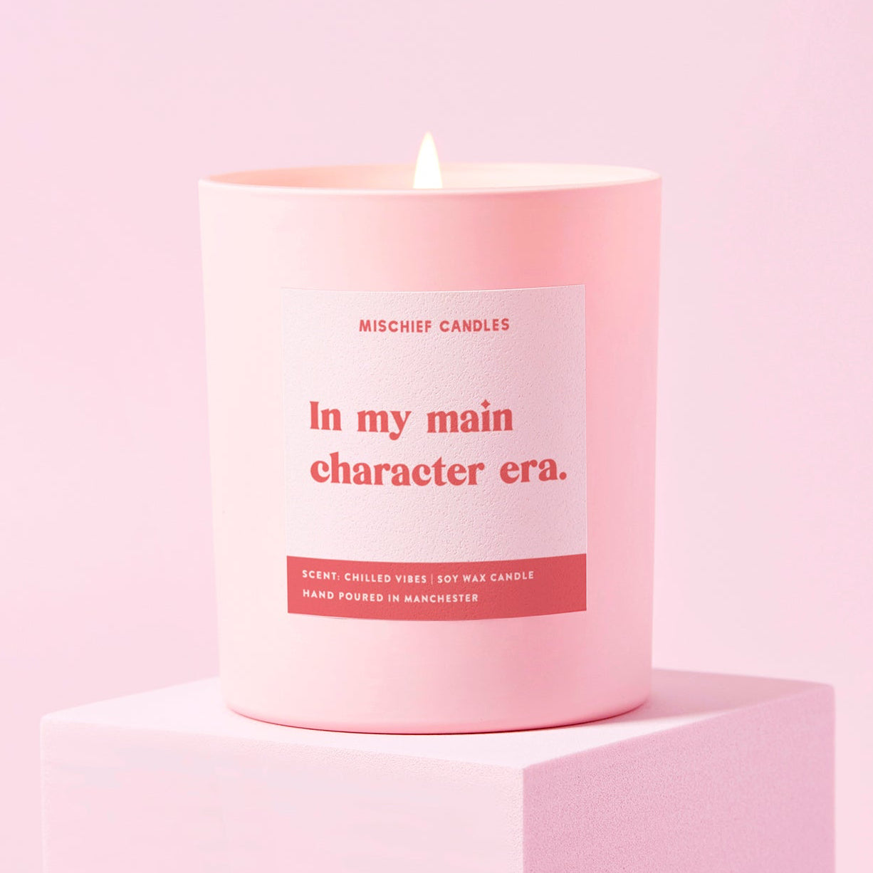 Funny Friend Gift Soy Wax Candle In My Main Character Era
