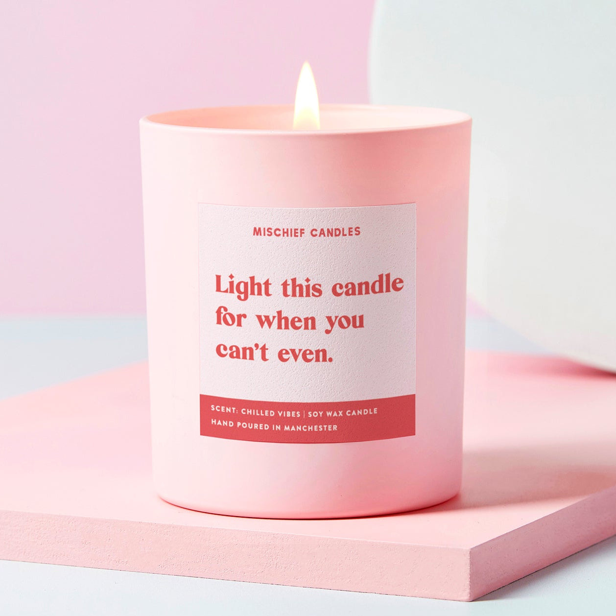 Self-Care Gift Funny Well-Being Candle For When You Can’t Even
