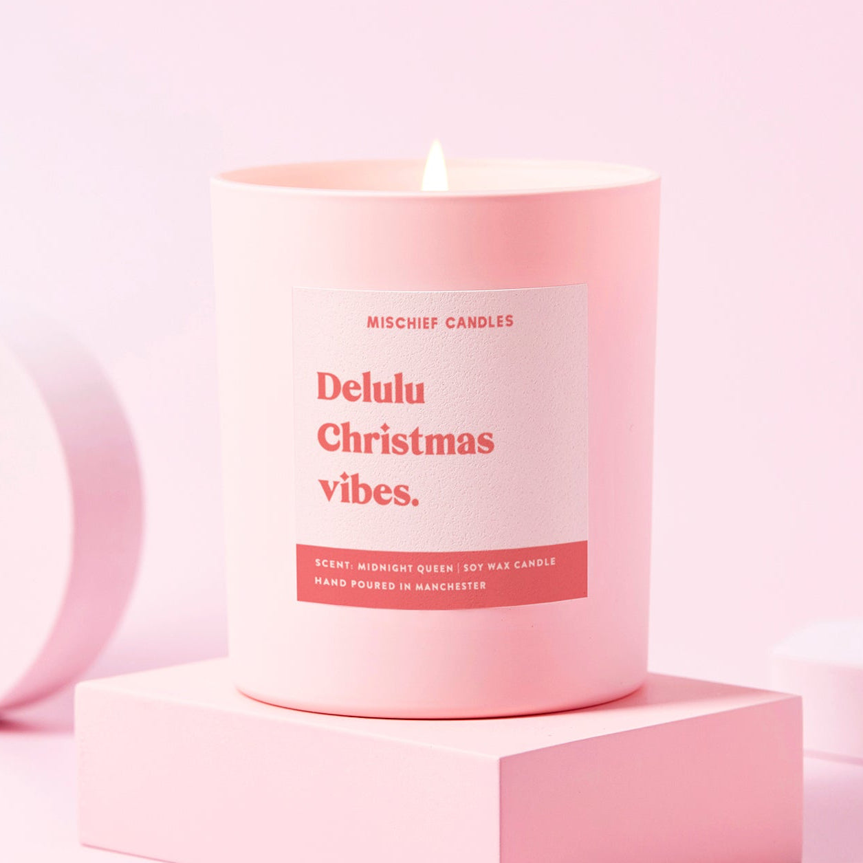 Aesthetic Christmas Candle Gift Delulu Christmas Vibes