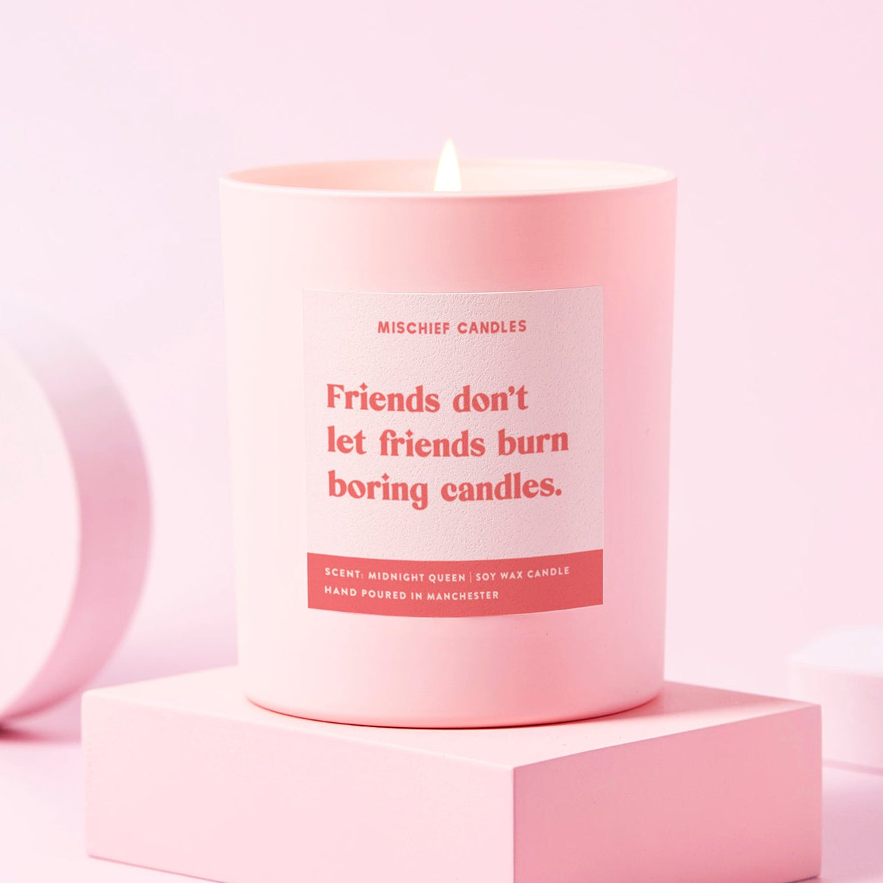 Funny Best Friend Gift Candle Friends Don’t Let Friends Burn Boring Candles