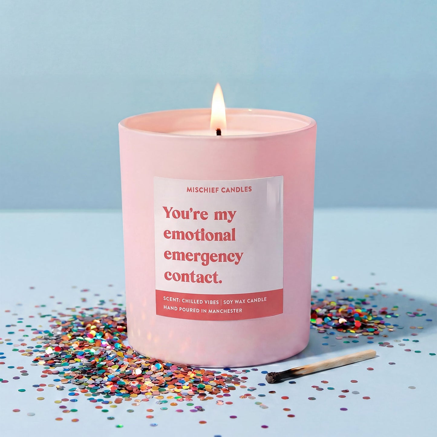 Emotional Emergency Contact Candle