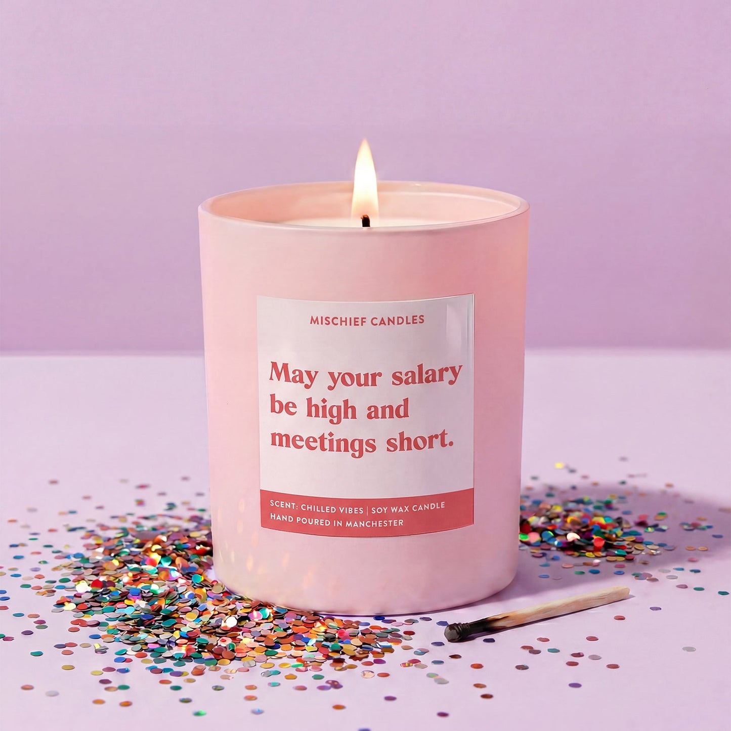 New Job Funny Candle Gift May Your Salary Be High