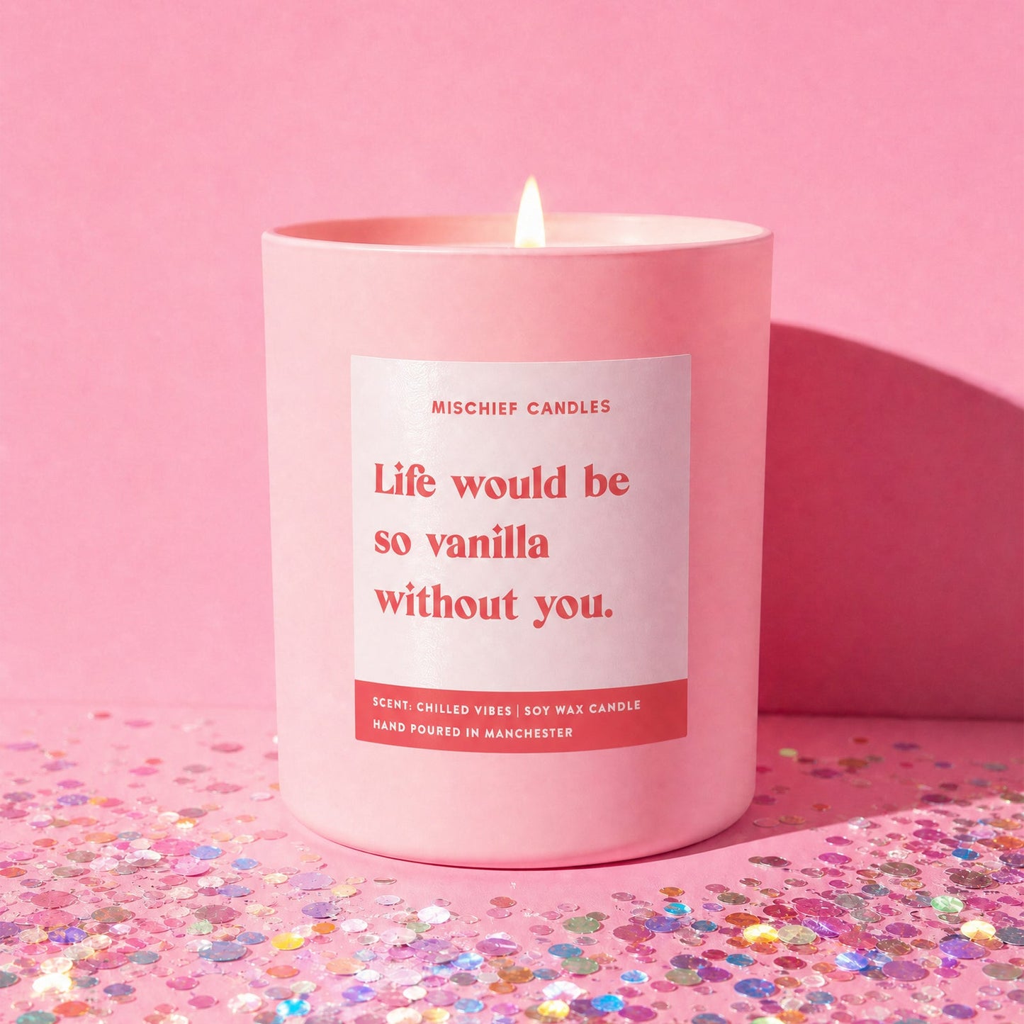 Life Would Be Vanilla Friendship Candle