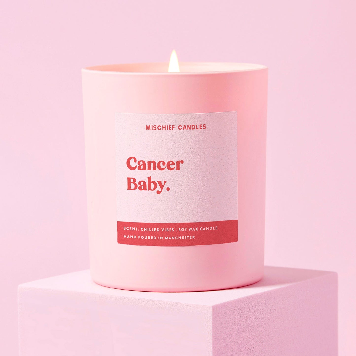 Cancer Birthday Gift Funny Zodiac Candle Cancer Baby