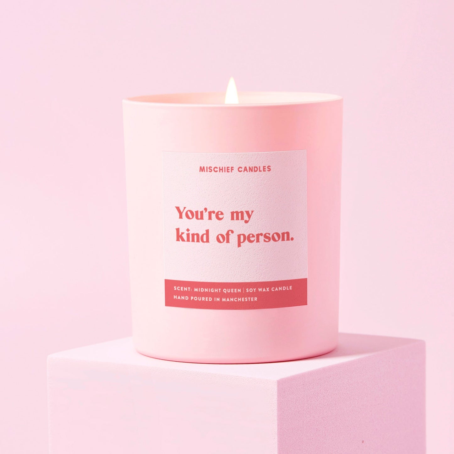 Friendship Gift Funny Gift For Her Candle My Kind Of Person