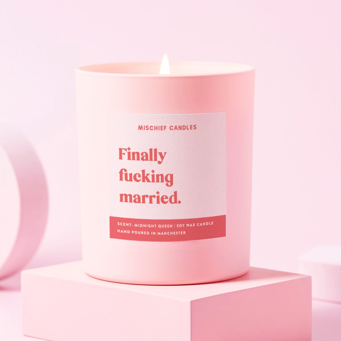 Wedding Gift Funny Wedding Gift Candle Finally Fucking Married