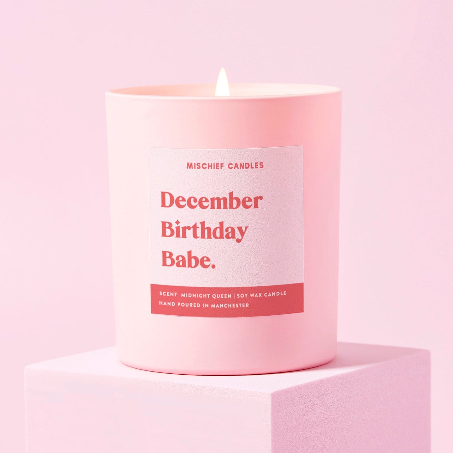 December Birthday Gift Funny Gift Candle December Birthday Babe