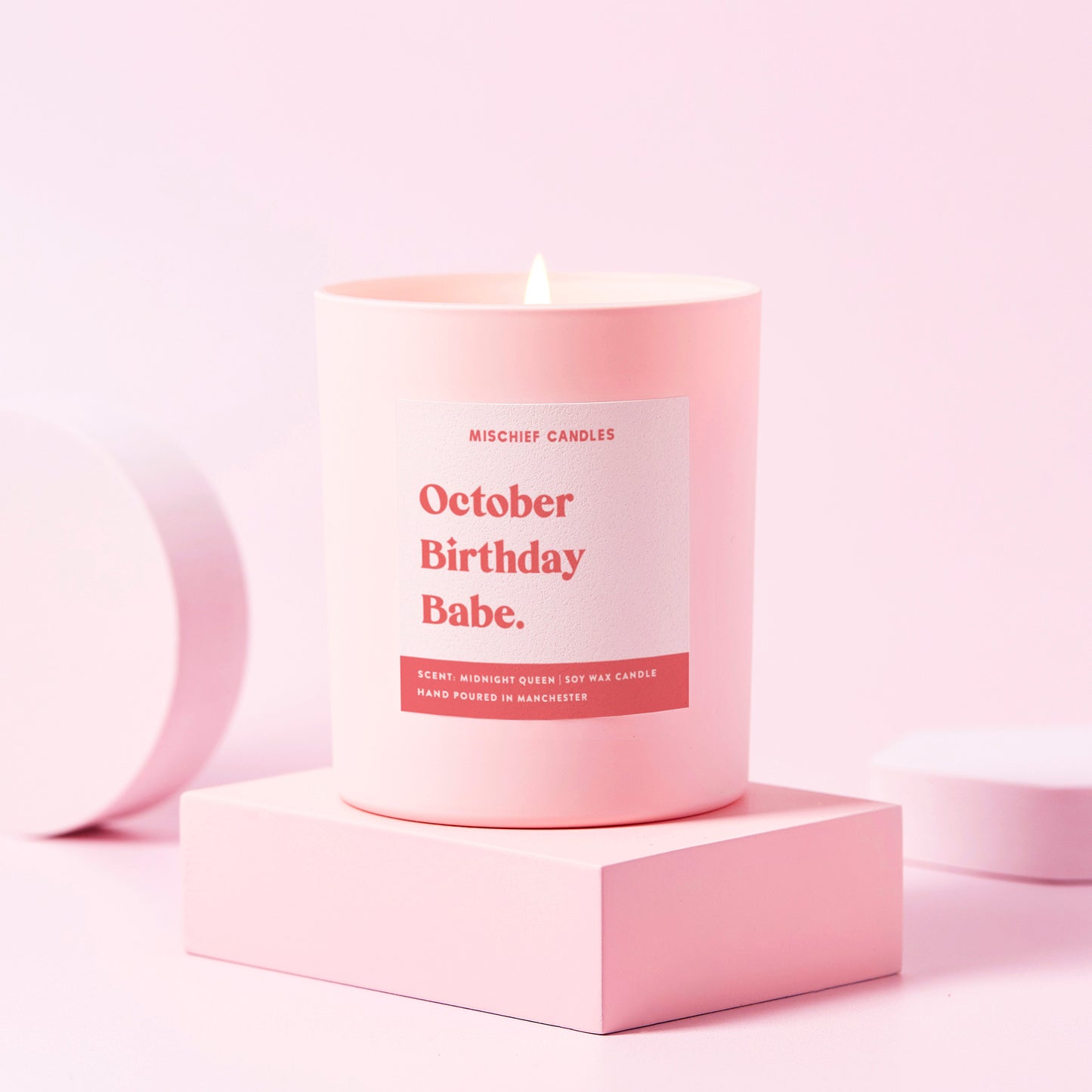 October Birthday Gift Funny Gift Candle October Birthday Babe