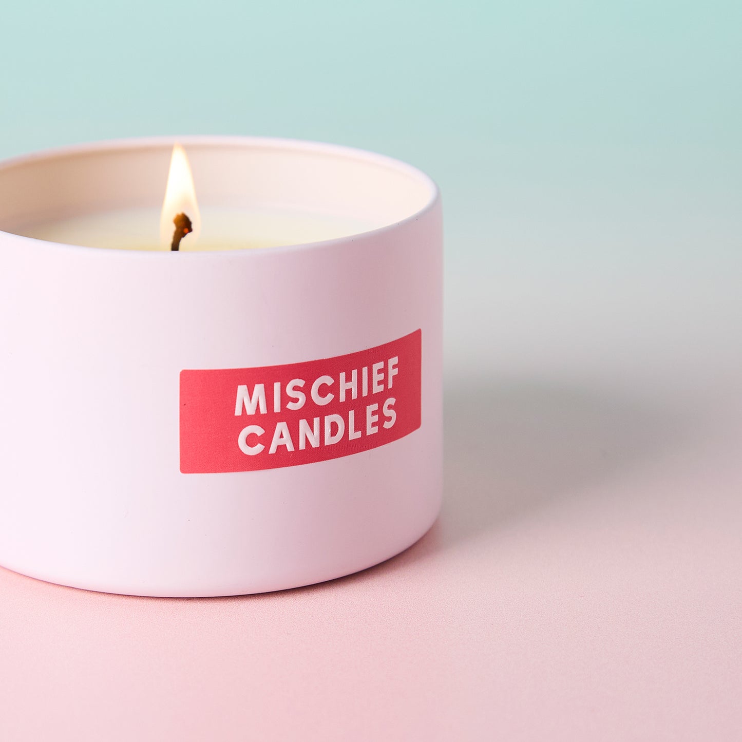 Funny Gift For Her Fuck Cheaters Pink Tin Candle