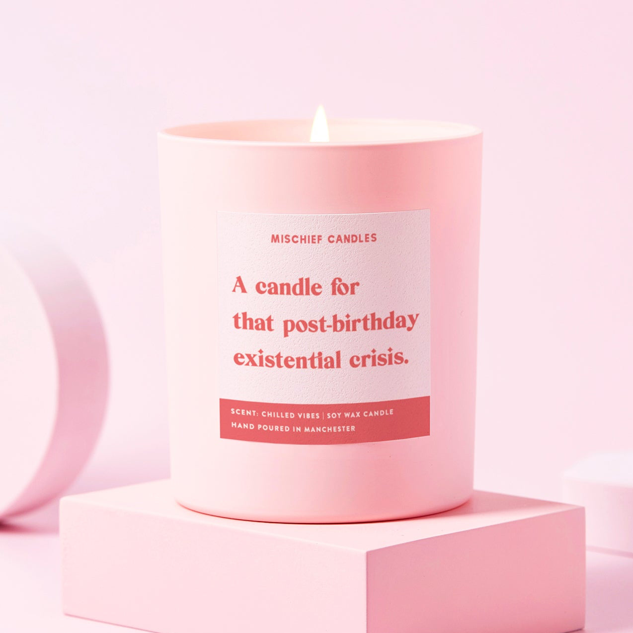 Funny Birthday Gift Soy Wax Candle Post-Birthday Existential Crisis