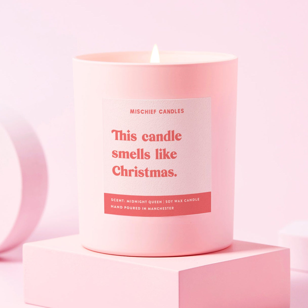 Classic Festive Scented Candle This Candle Smells Like Christmas