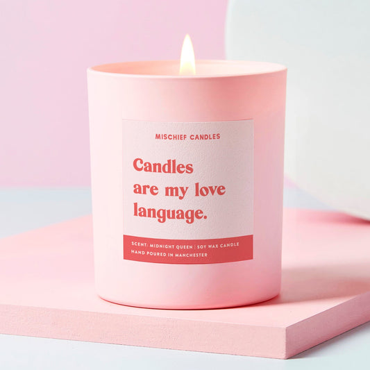 Self-Care Candle Gift Candles Are My Love Language