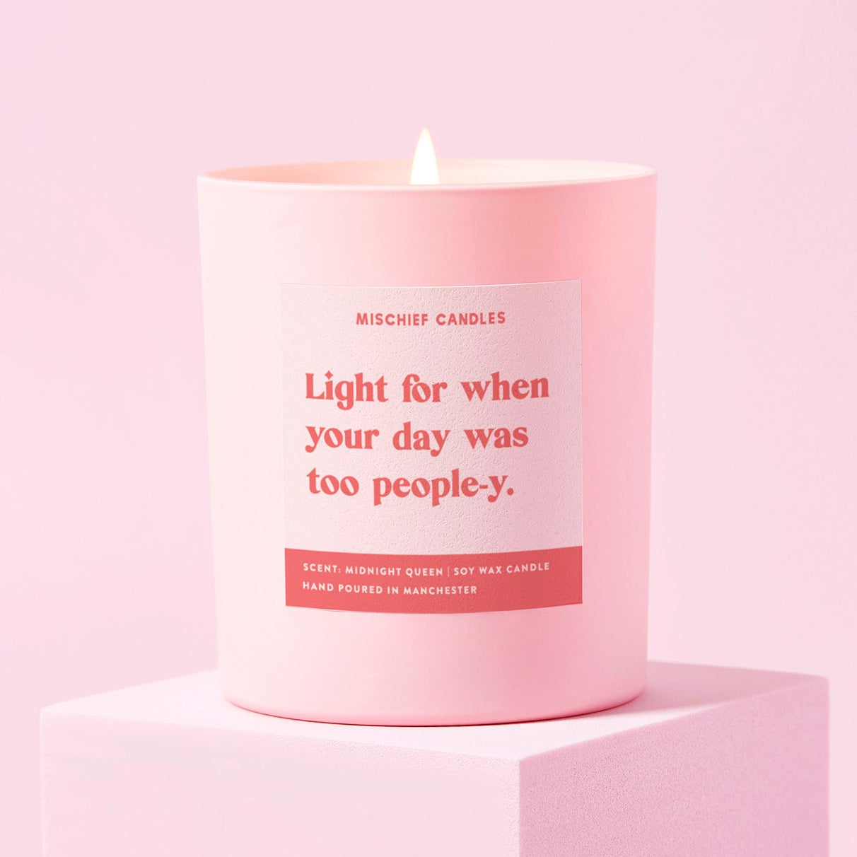 Introvert Candle Gift Light for When Your Day Was Too People-y