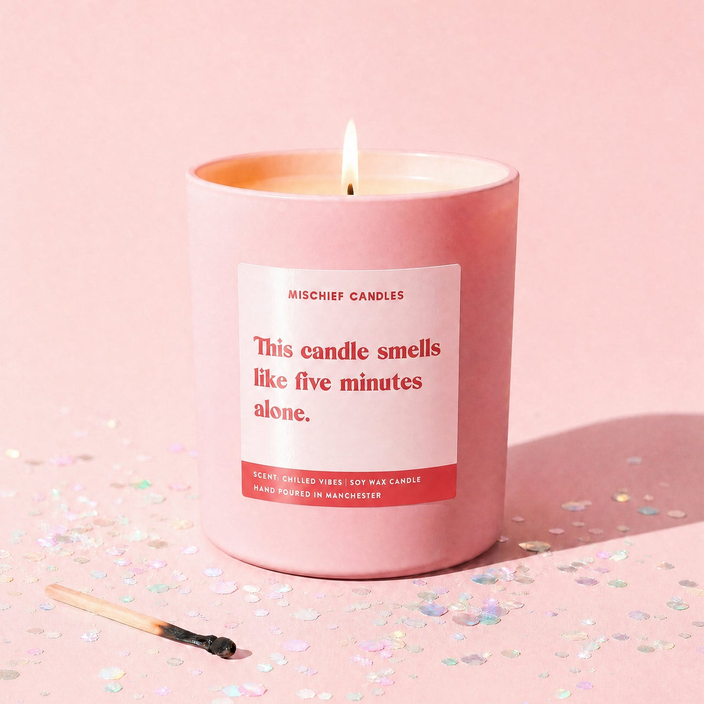 Five Minutes Alone Candle