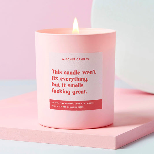 Funny Thinking of You Gift This Candle Smells Great