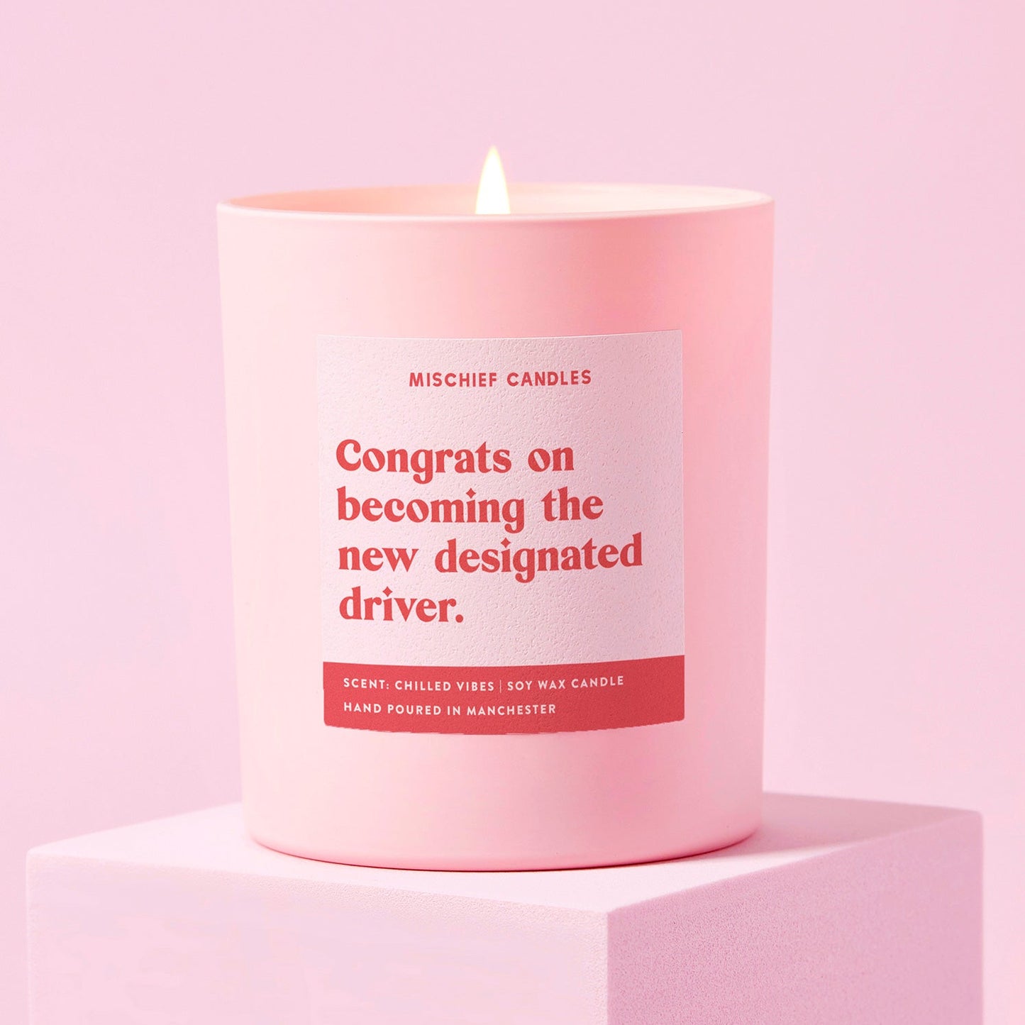 Passed Driving Test Gift Funny Candle New Designated Driver