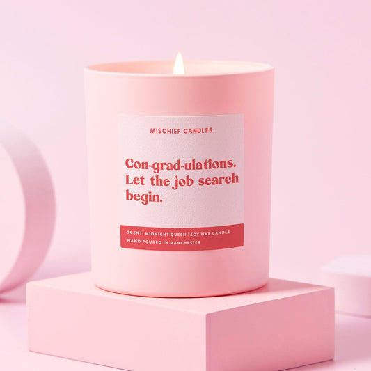 Graduation Gift Funny Graduation Candle Con-grad-ulations
