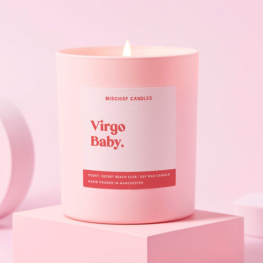 Virgo Birthday Gift Funny Zodiac Birthday Candle Virgo Baby