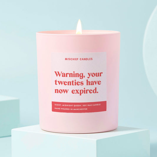 30th Birthday Gift Funny Candle Twenties Have Expired