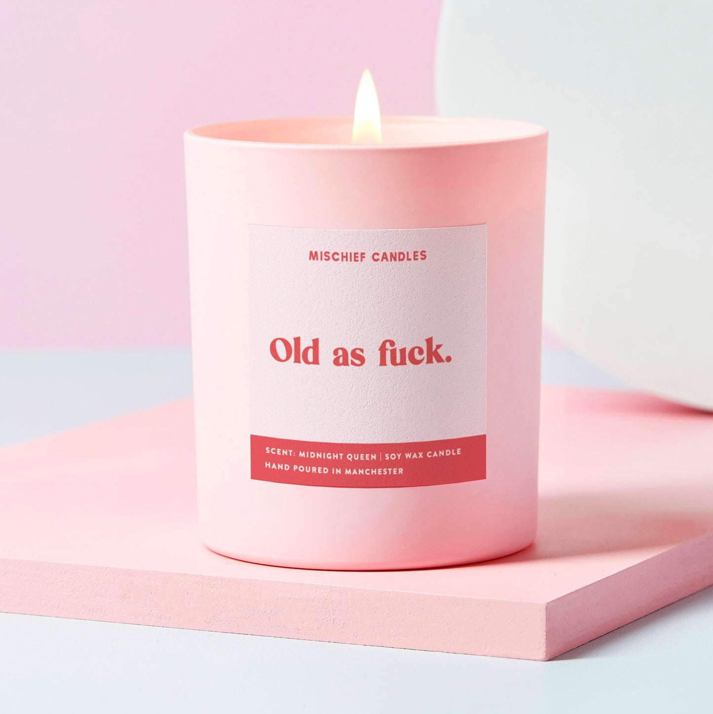 Birthday Gift For Her Funny Birthday Gift Old As Fuck Candle