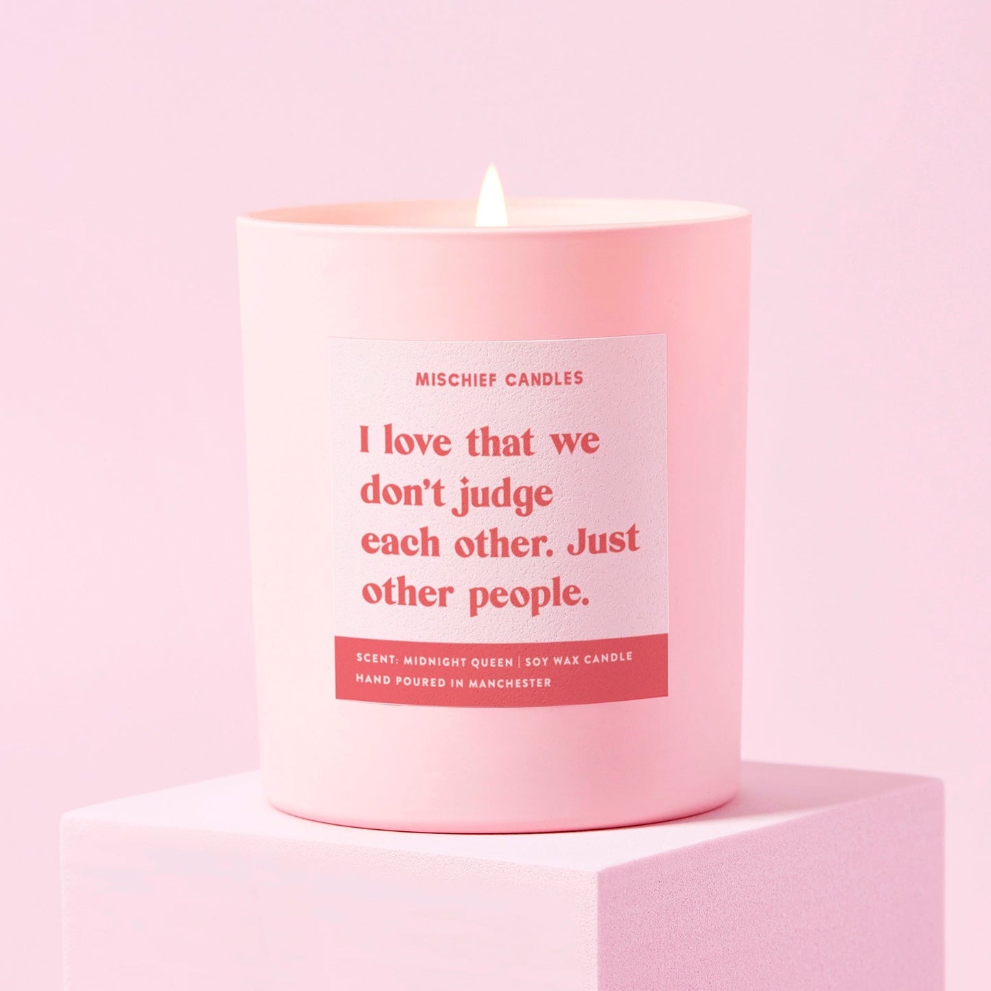 Friendship Gift Funny Gift For Her Soy Wax Candle Judge Other People
