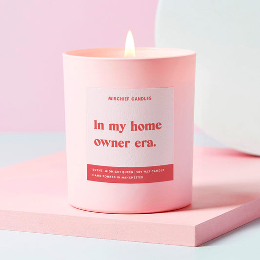 New Home Gift Funny New Home Gift Candle Home Owner Era