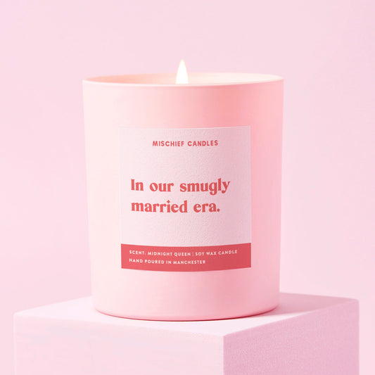 Wedding Gift Funny Wedding Gift Candle Smugly Married Era