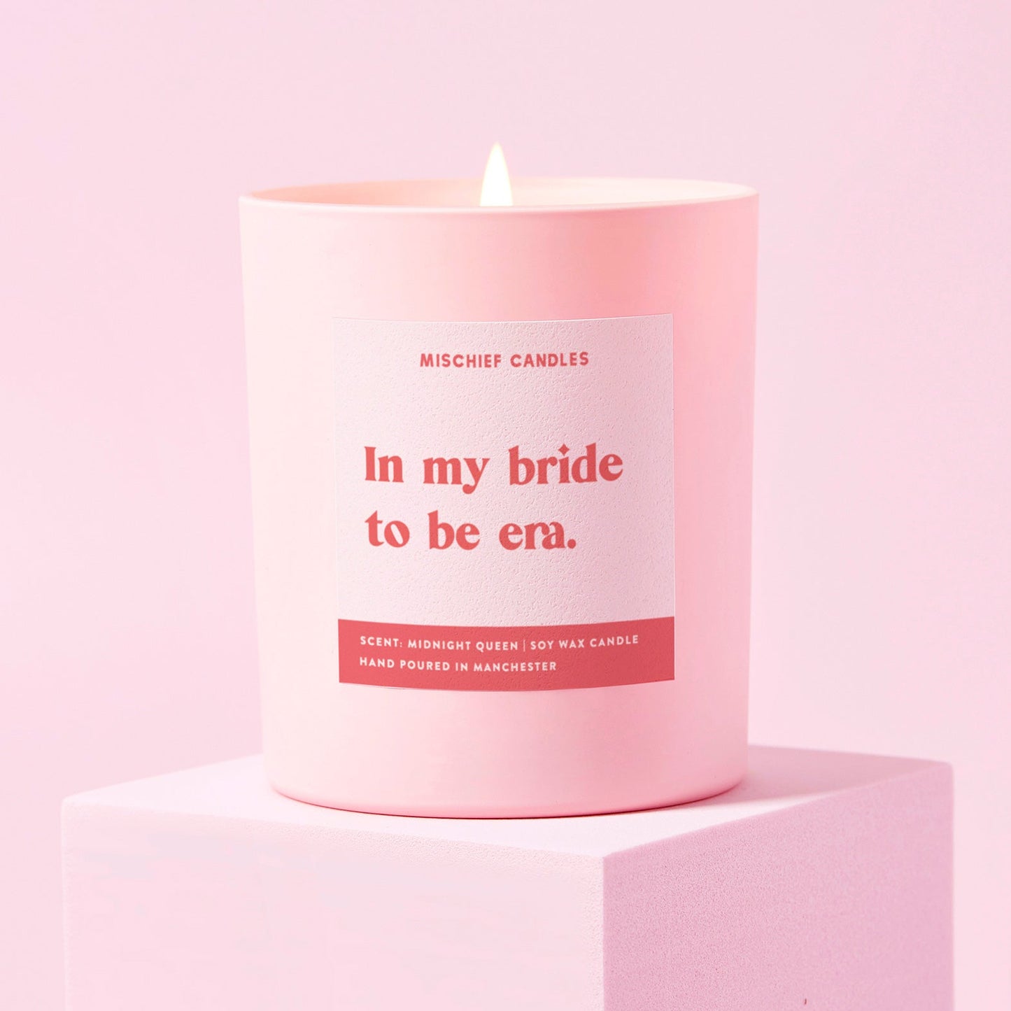 Funny Bride to Be Gift Candle In My Bride To Be Era