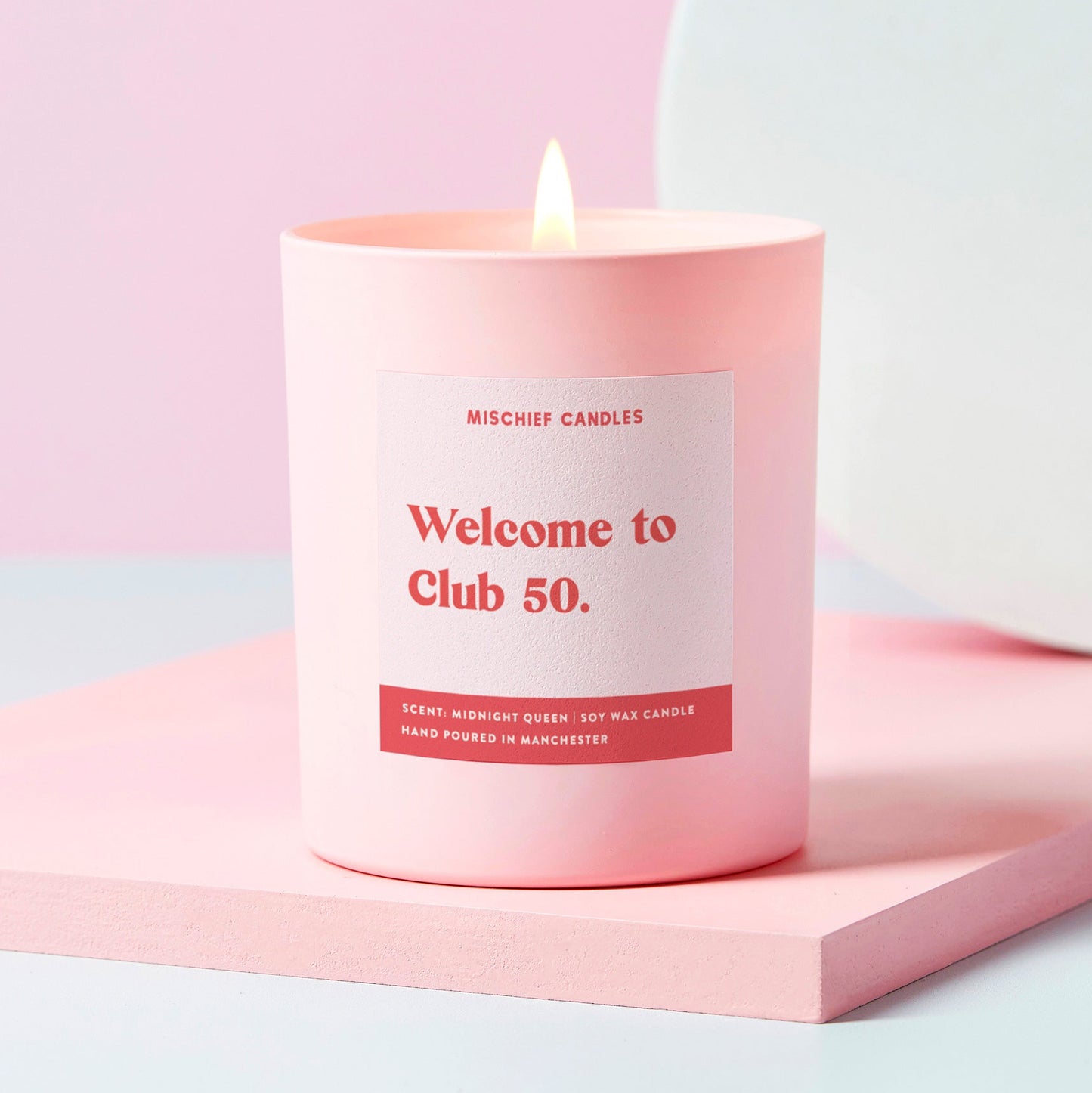50th Birthday Gift Funny 50th Birthday Gift Candle Club 50