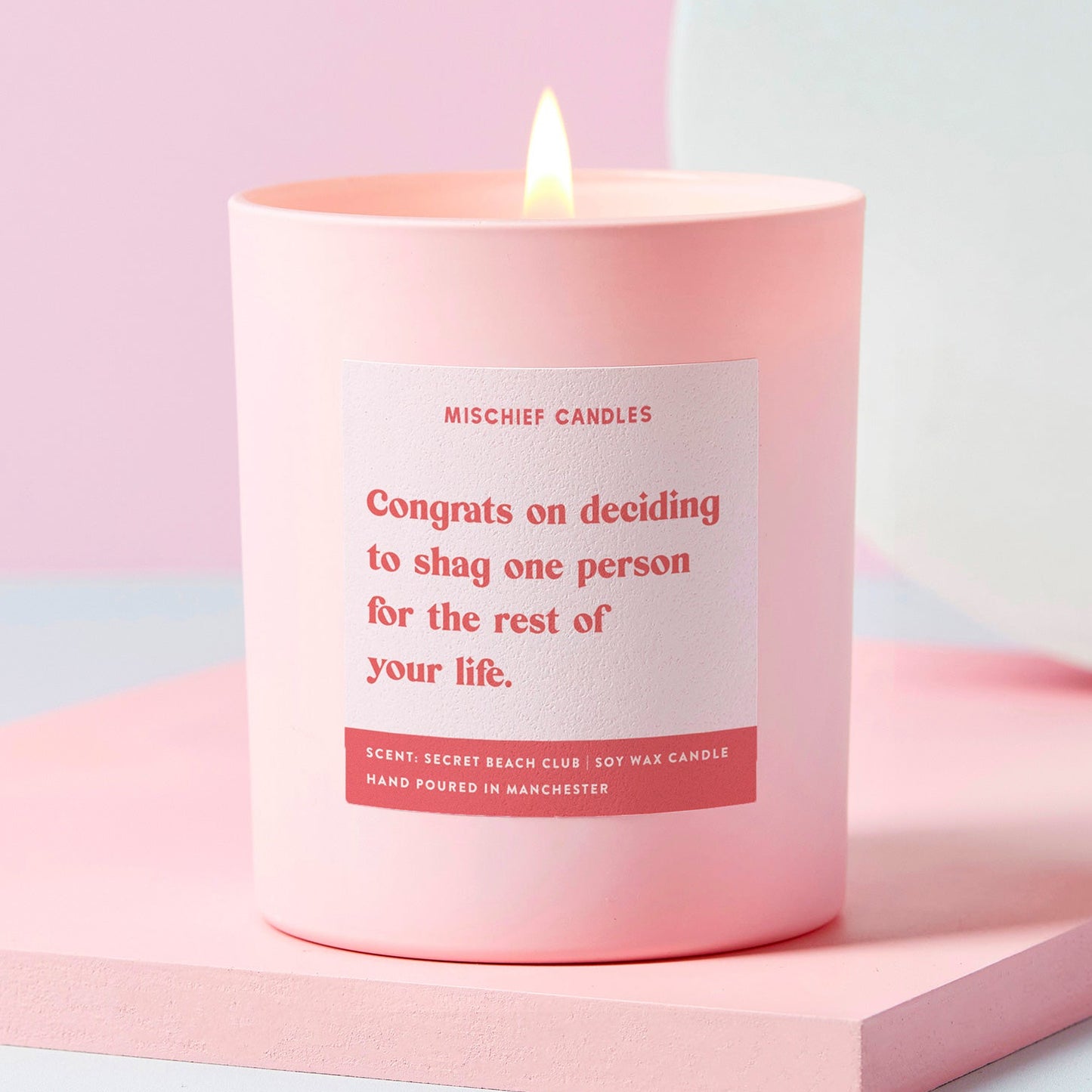 Funny Engagement Gift Congrats On Deciding to Shag One Person