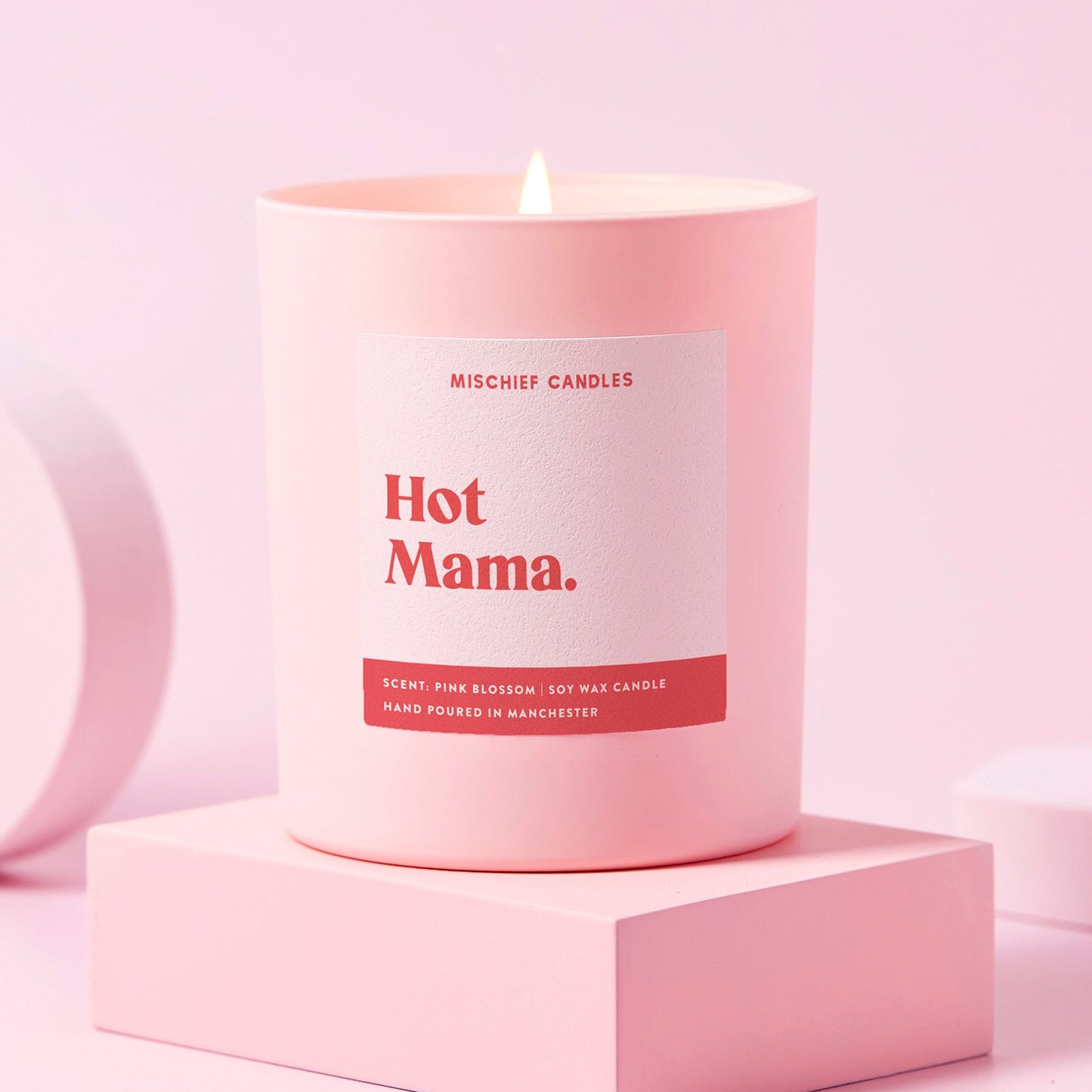 New Baby Gift Funny Baby Shower Candle Hot Mama