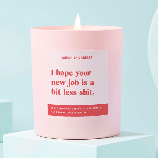 Funny New Job Gift Hope Your New Job Is A Bit Less Shit