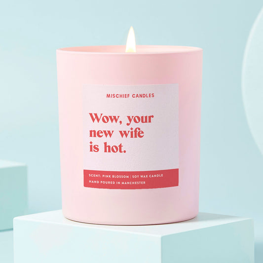 Wedding Gift for Husband Wedding Morning Candle Hot New Wife