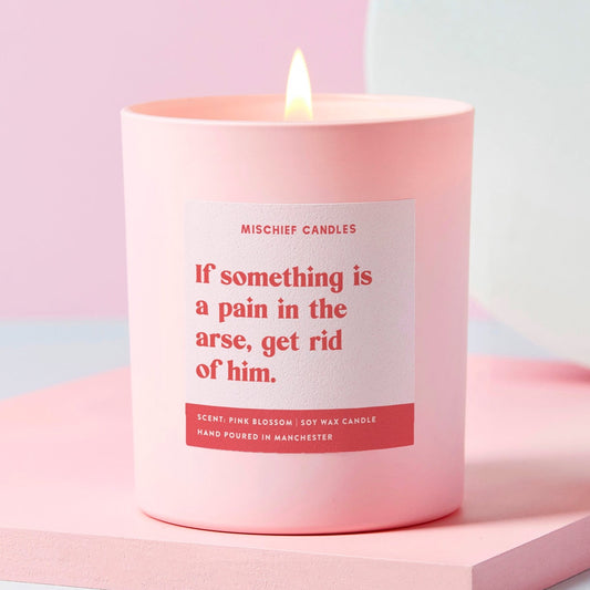 Sorry Gift Funny Soy Wax Candle Sorry for Being Shit