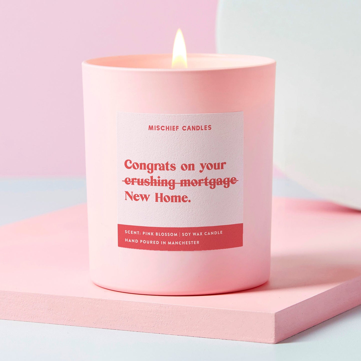 New Home Funny Housewarming Gift Candle Crushing Mortgage