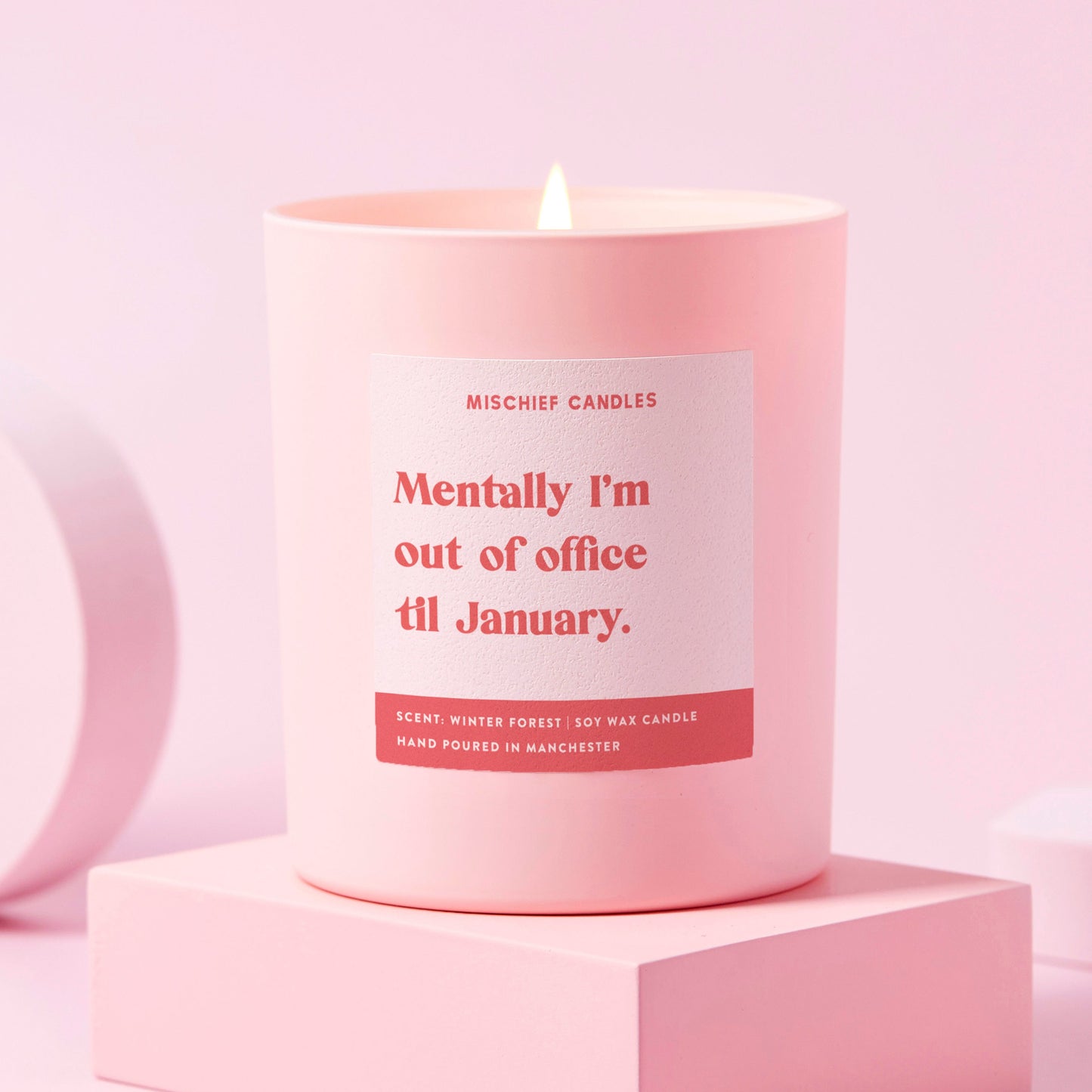 Funny Secret Santa Gift Work Colleague Candle Out Of Office