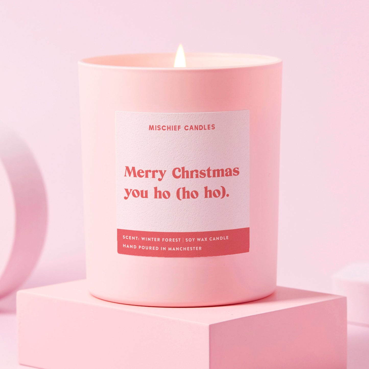 Funny Christmas Gift For Her Candle Ho Ho Ho